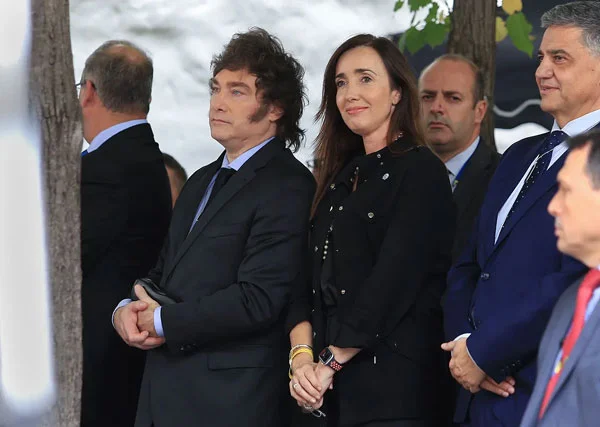 j milei y victoria villarruel