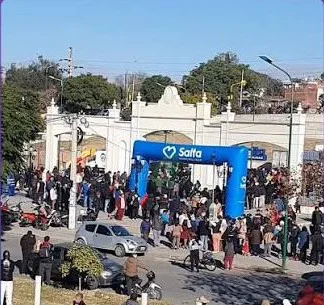 feria en plaza ESPAÑA