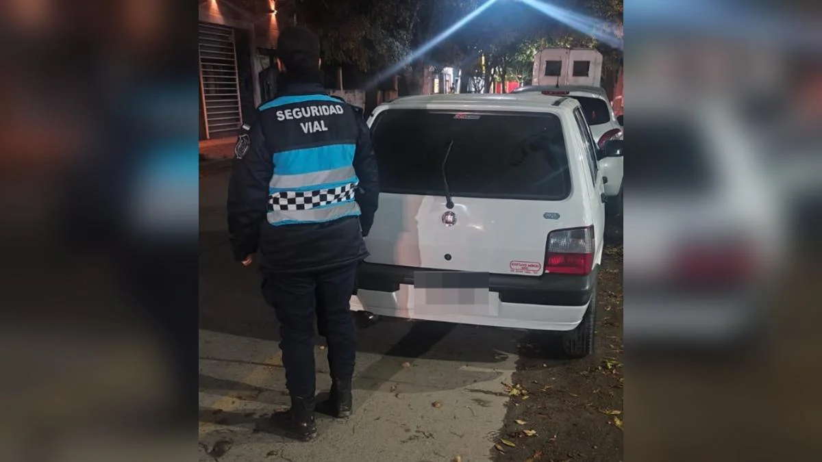 Vehículo secuestrado
