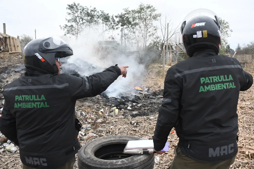 Incendio Patrulla ambiental Salta