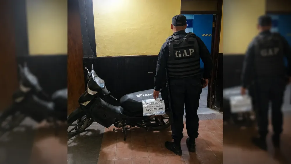 moto robada