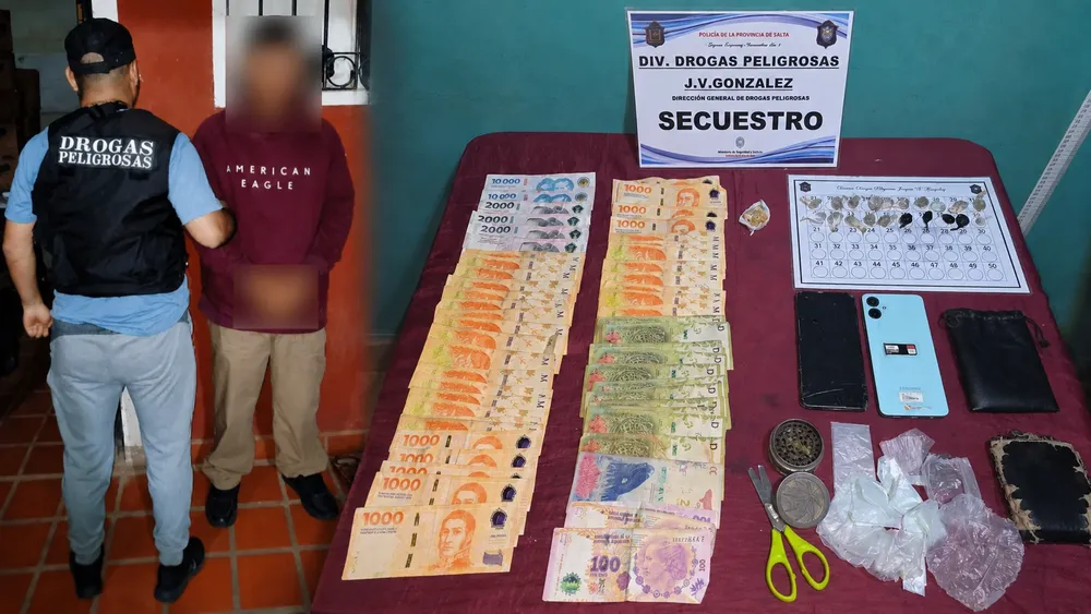 droas y detenido