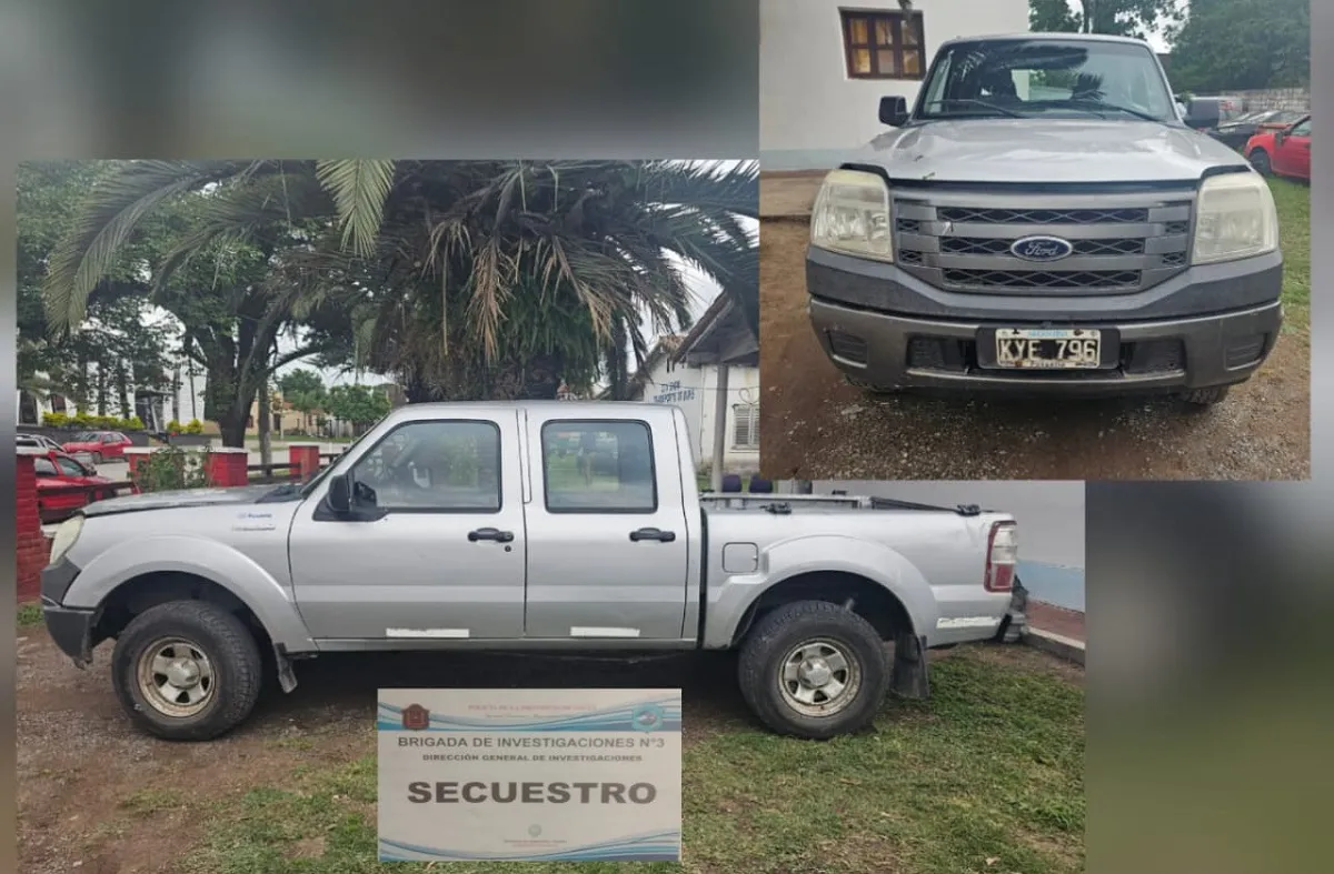Vehiculo secuestrado