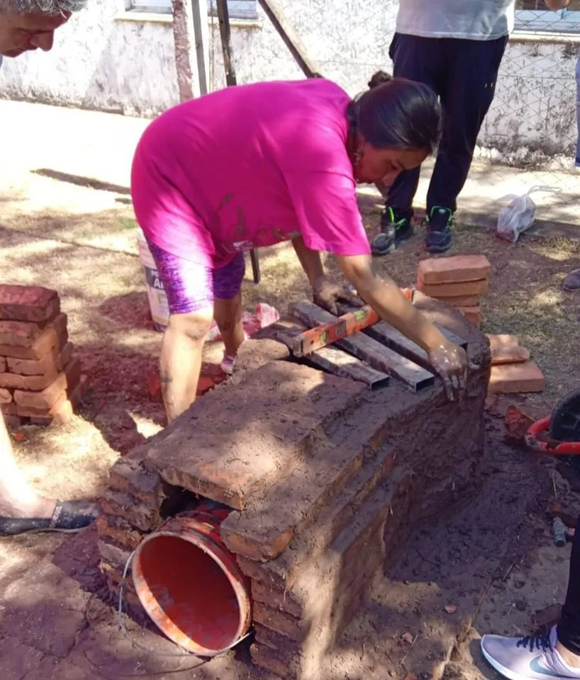 horno en construccion