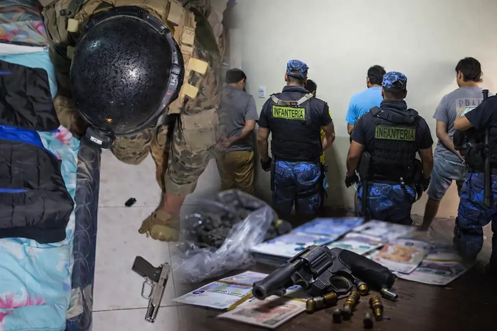 DETENIDOS ROBO COMANDO