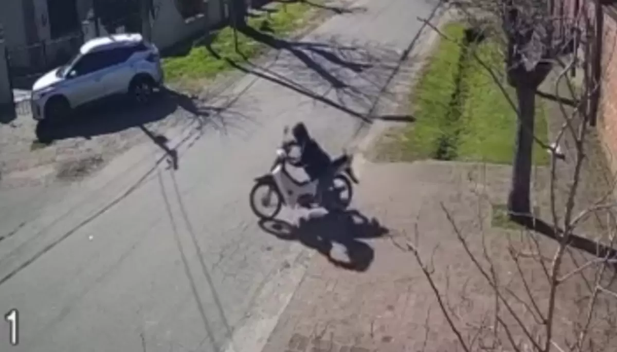 Robo una moto