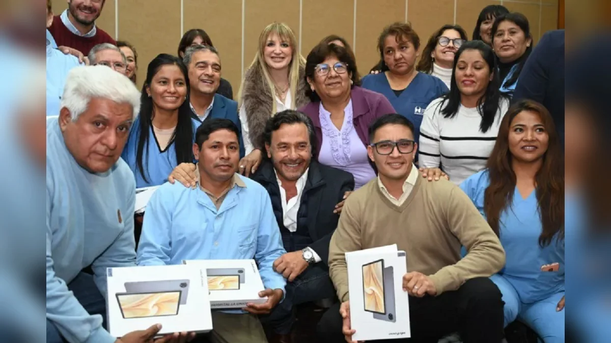 Entrega de tablet