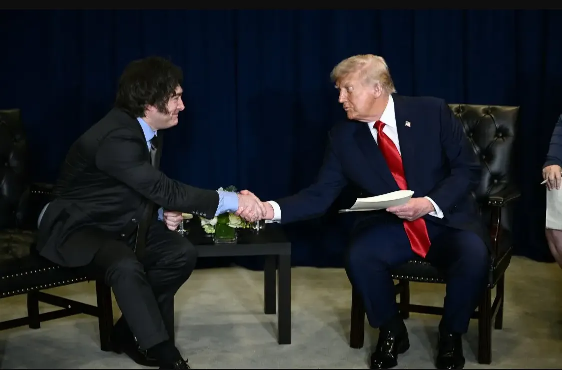 Milei Trump