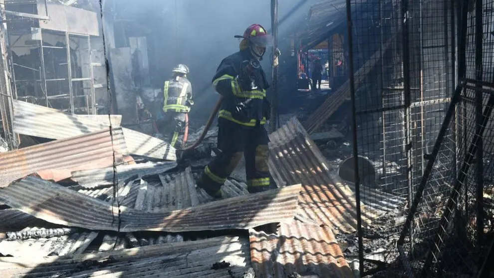 incendio mercado