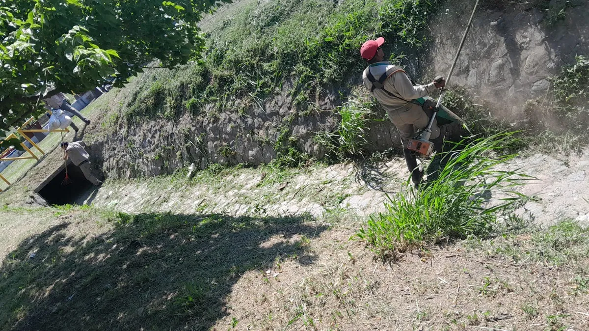 Canal limpieza