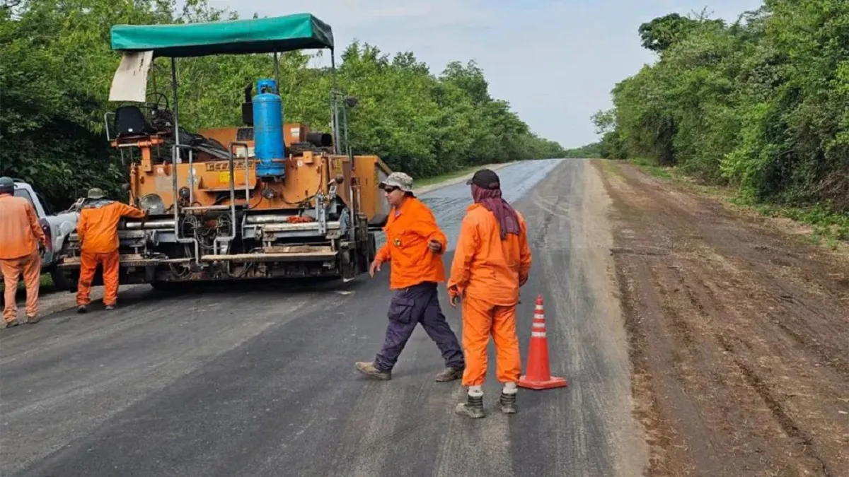 Pavimentación ruta 5