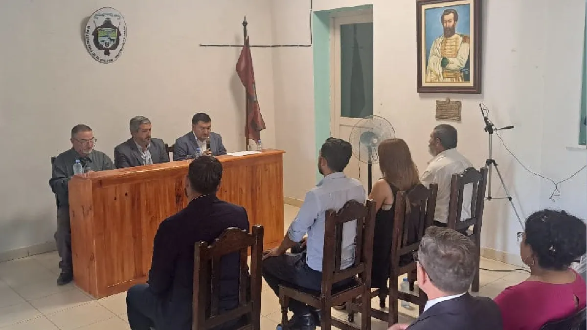 Intendente de El Galpón, José Federico Sacca