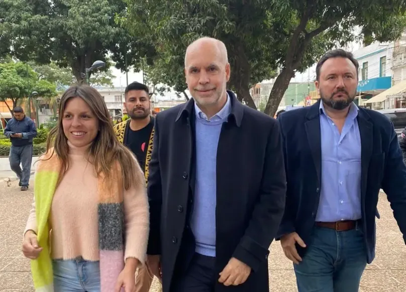 Liendo y Castillo acompañan a Larreta en su visita a Salta