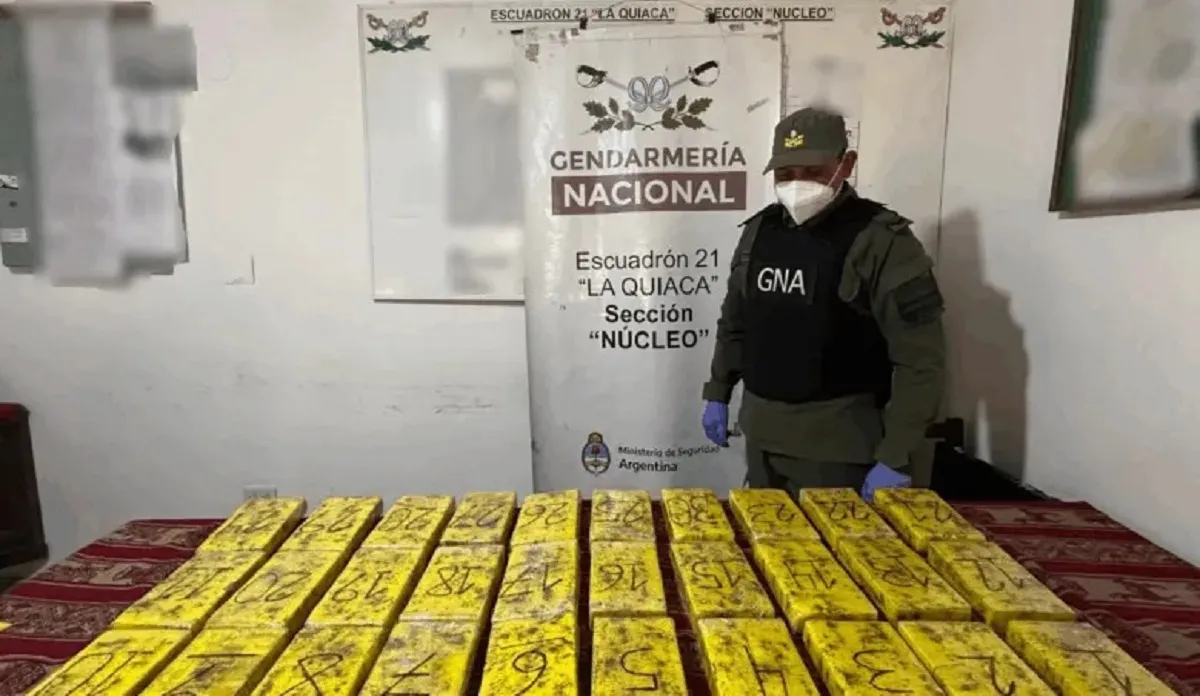 Gendarmería Nacional- drogas