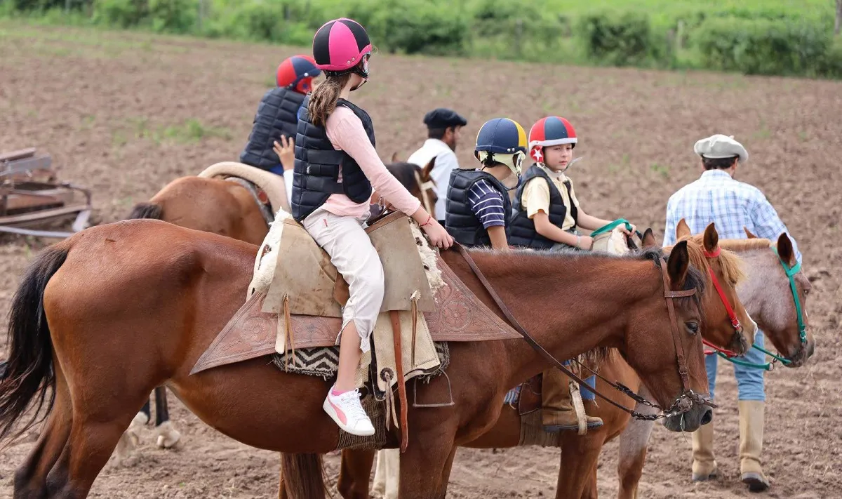 Niños equino