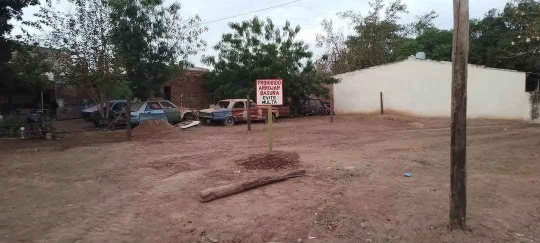 No arrojar basura JVG