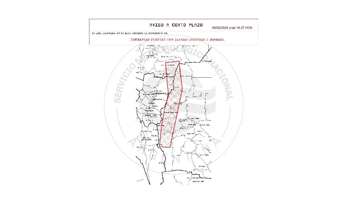 Tormentas fuertes