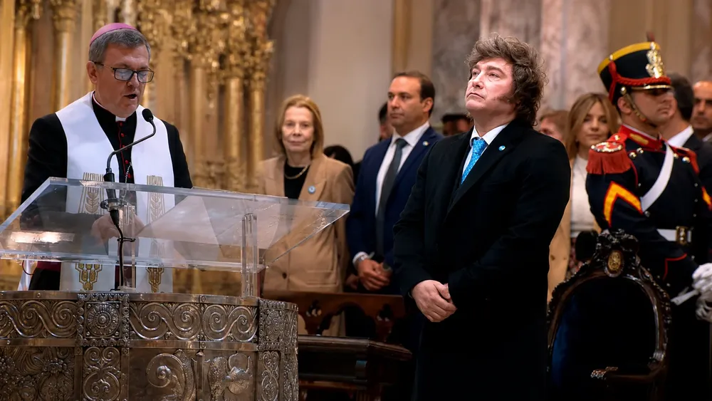 Javier Milei - Tedeum