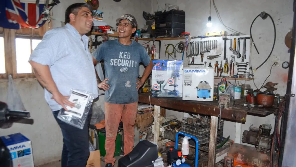 entrega de herramientas