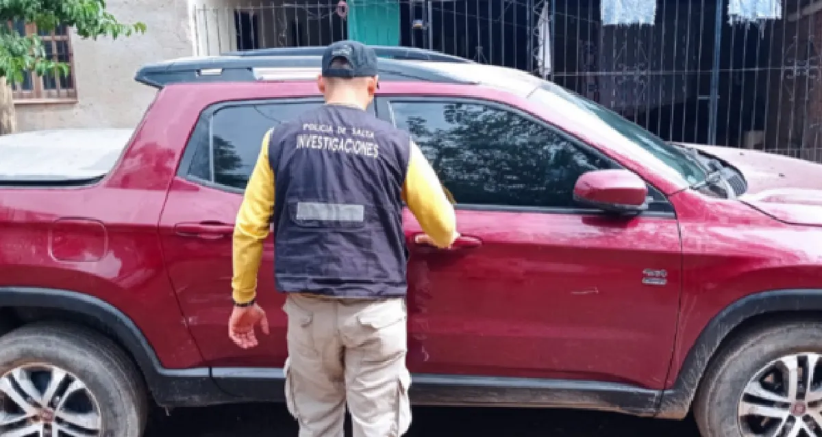 Vehiculo secuestrado