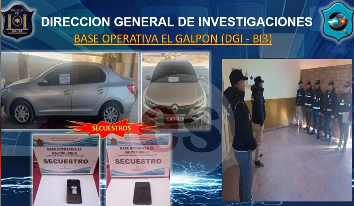 Allanamiento El Galpón