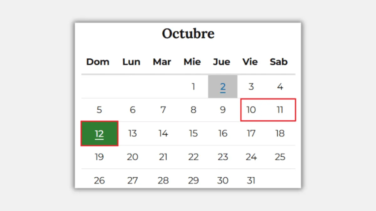 octubre