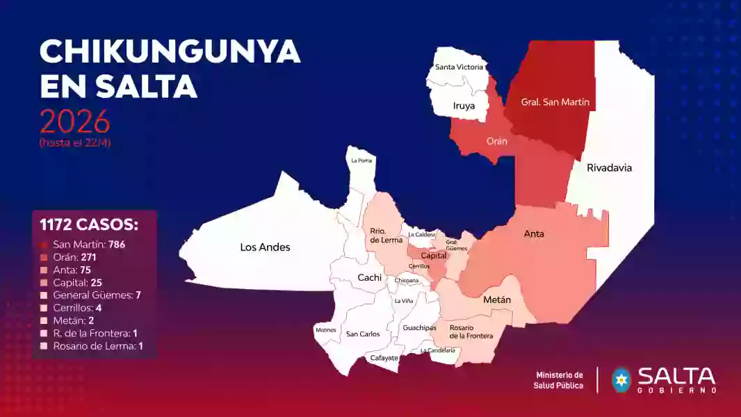 Mapa Chikungunya Salta