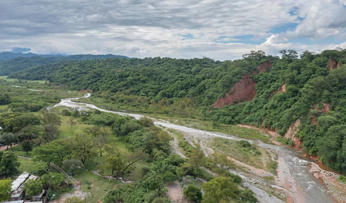 Vista aérea Rio Conchas