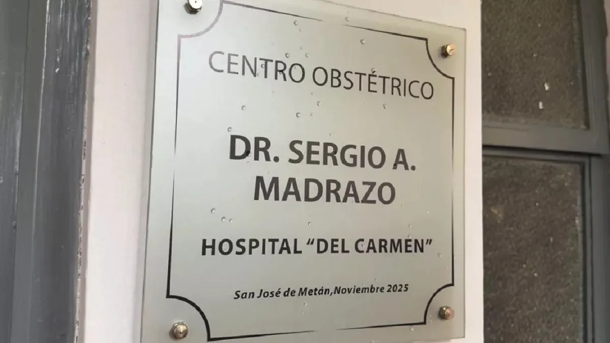 PLACA DR. SERGIO MADRAZO