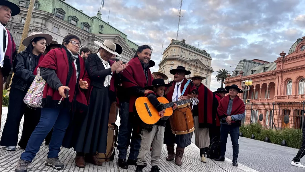 Sáenz en la Casa Rosada