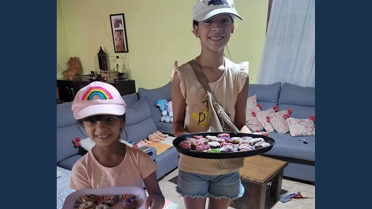 Pili, la mini emprendedora rosarina