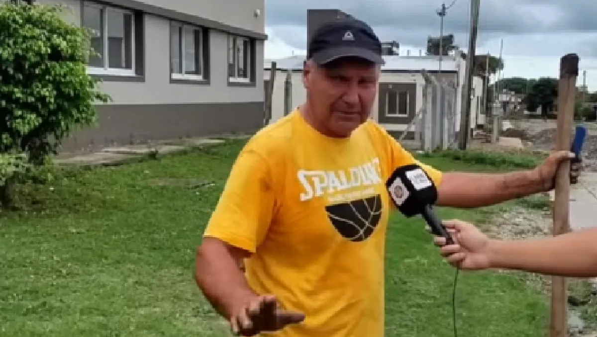 Concejal, Dr. Federico Delgado (Captura programa El Bueno y El Malo)