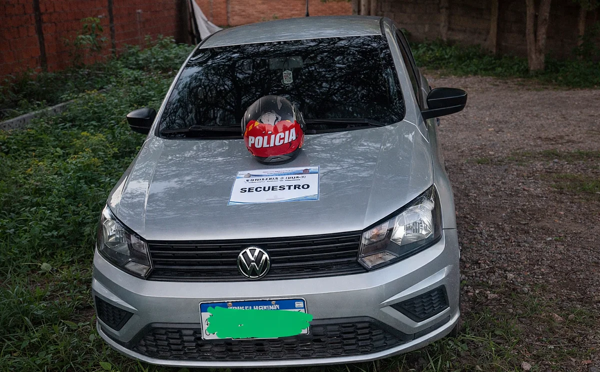 Auto secuestrado