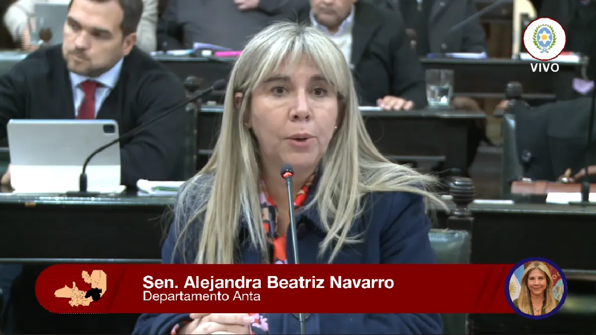 Senadora Alejandra Navarro