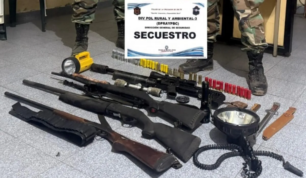 Secuestro armas