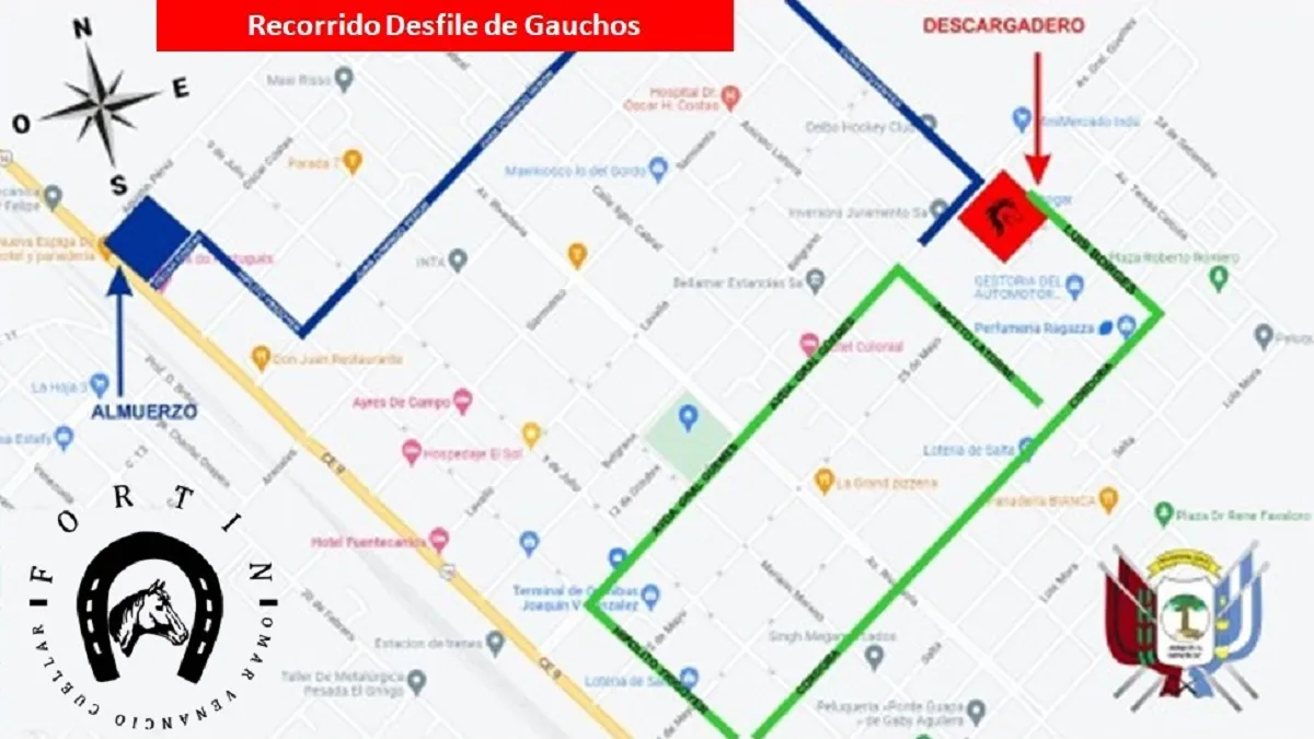 recorrido gaucho