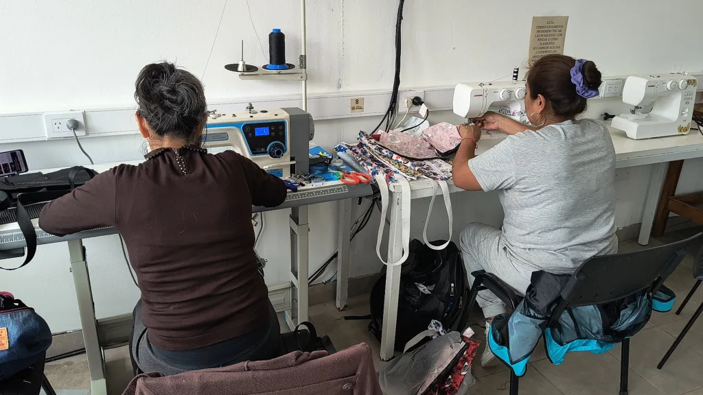 costurera fábrica salta