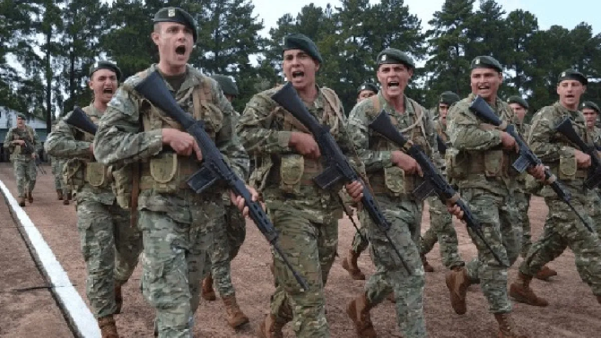 Soldado del Ejército Argentino