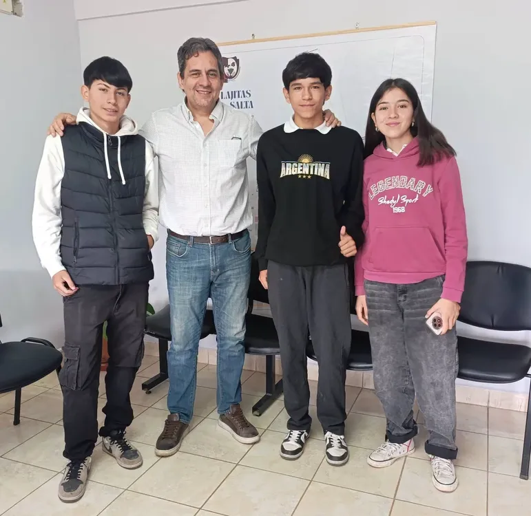 alumnos y secretario