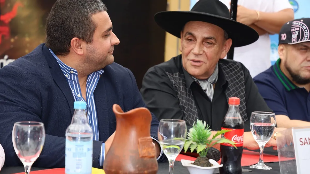 Chaqueño Palavecino y José Issa