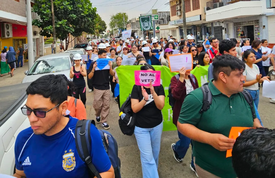 Veto Marcha en Salta