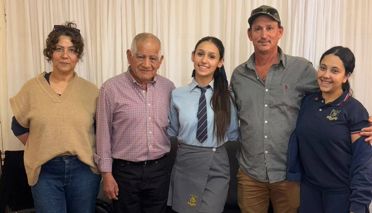 Juanilo Aguirre y la reina