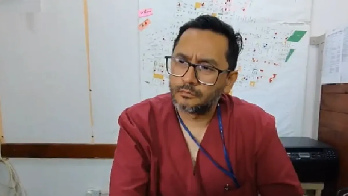 Dr. Gómez Rojas, pediatra del Hospital del Carmen