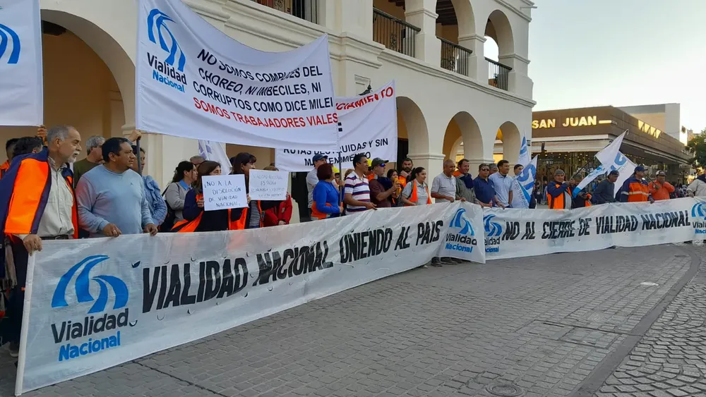 Trabajadores de Vialidad
