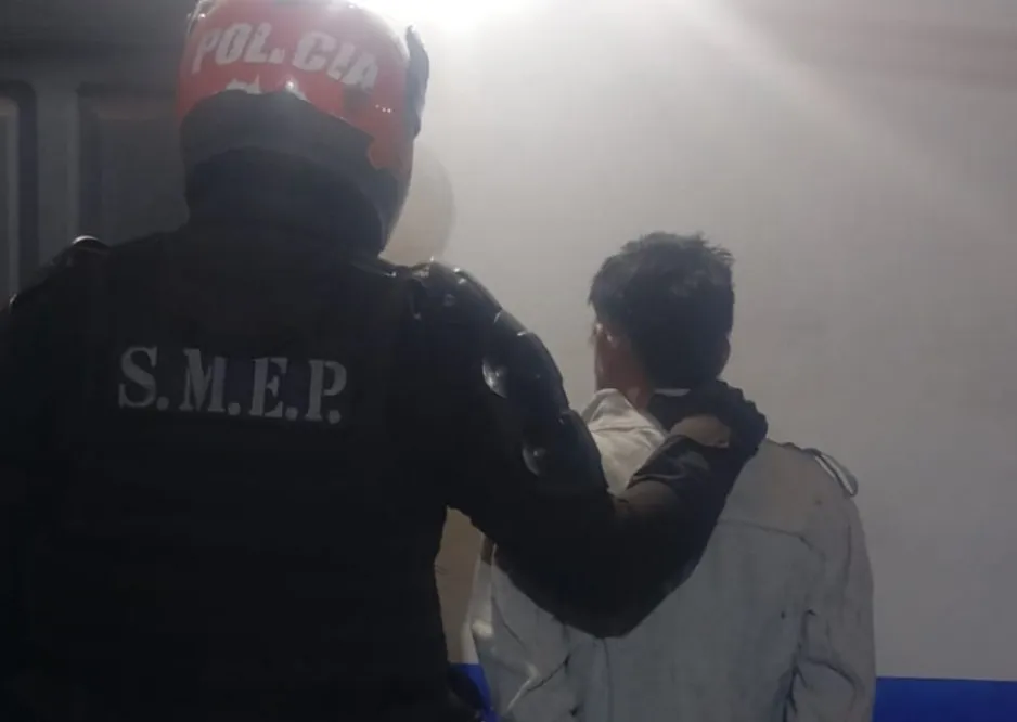 Detenido policía