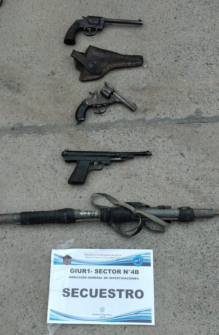 armas de fuego
