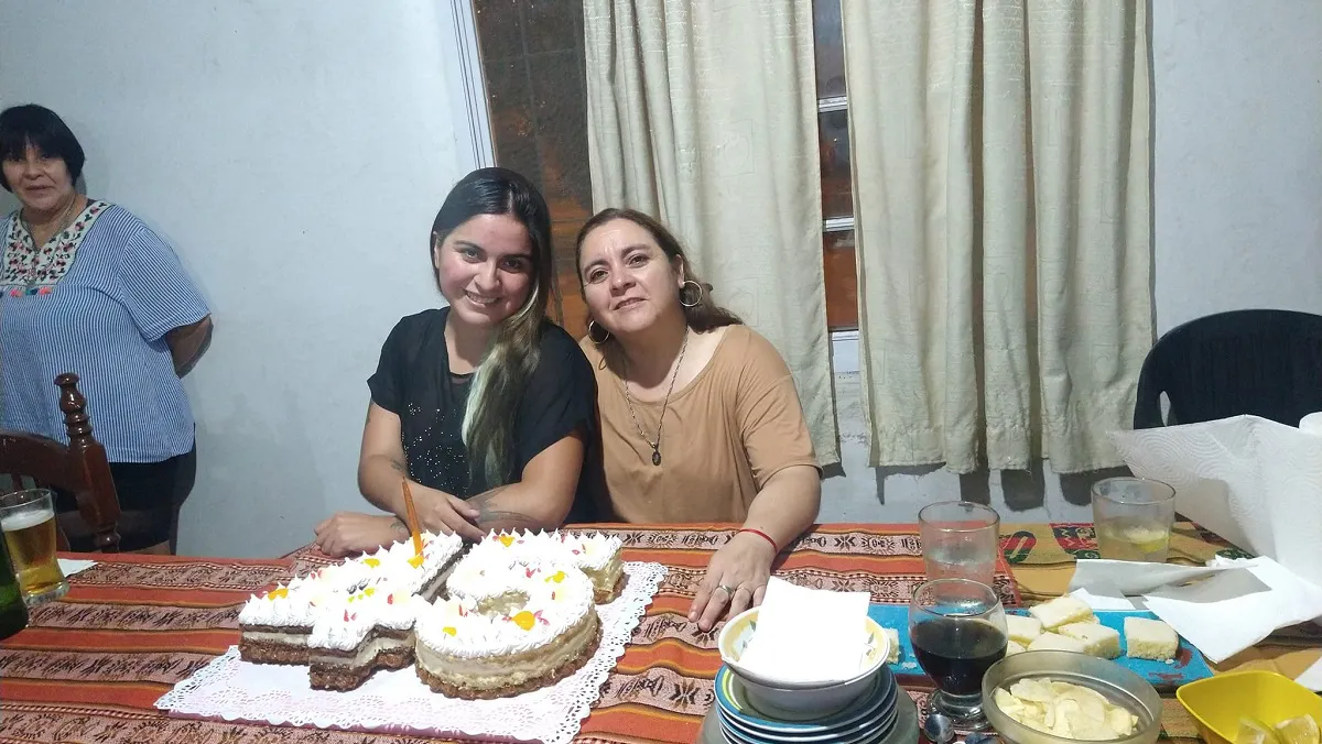 Flor y su mamá
