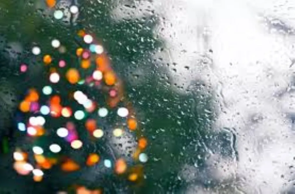 lluvia en navidad