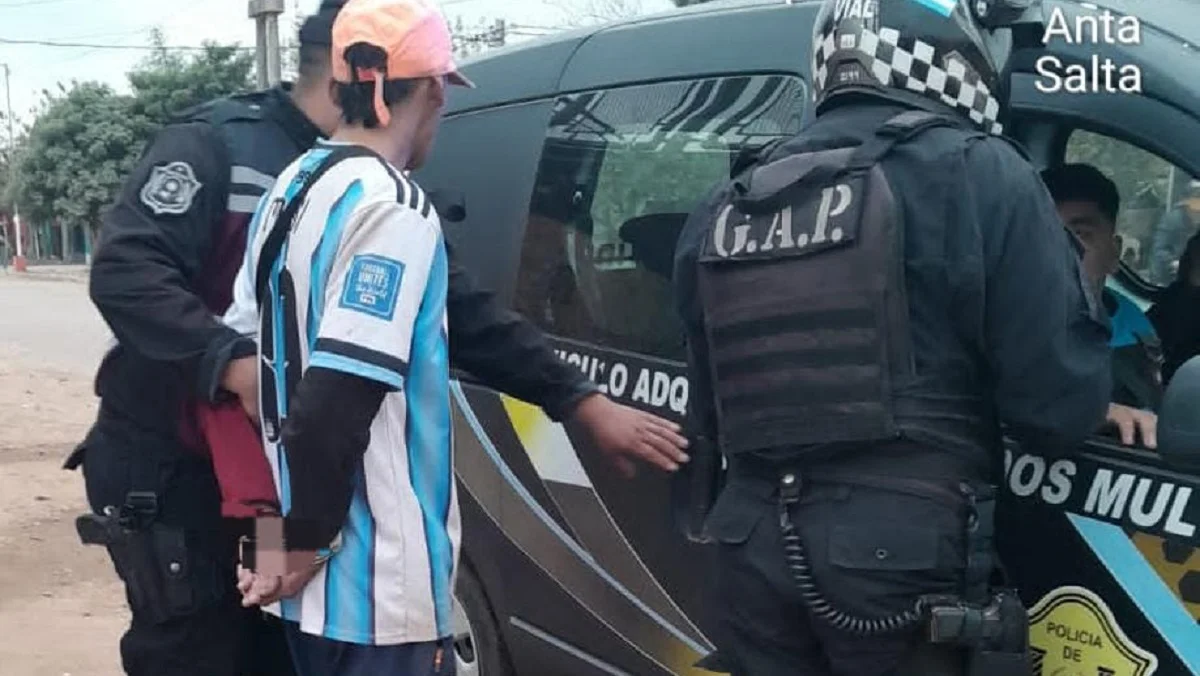 Detenido Saravia