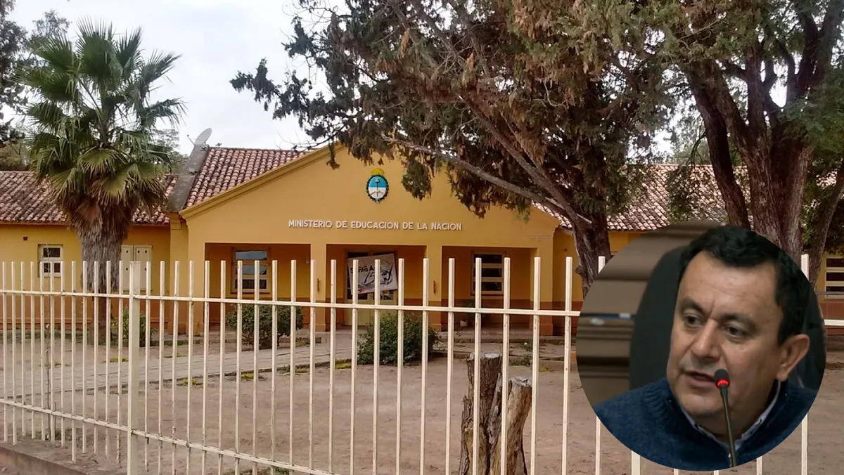 Escuela  Antonio Clérico de finca La Armonía en El Galpón - Daniel Dauria.